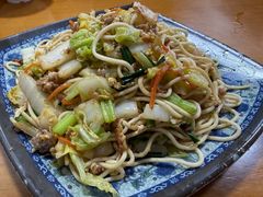 肉丝炒油面-福州人铭小吃