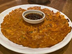泡菜饼-喇喇排骨火锅·传统韩式脊骨汤(望京西园总店)