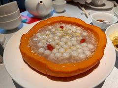 南瓜酒酿小圆子-玫瑰厅上海菜(兴国路店)