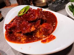 -草家酱蟹炭火烤肉店(珲春南路一店)