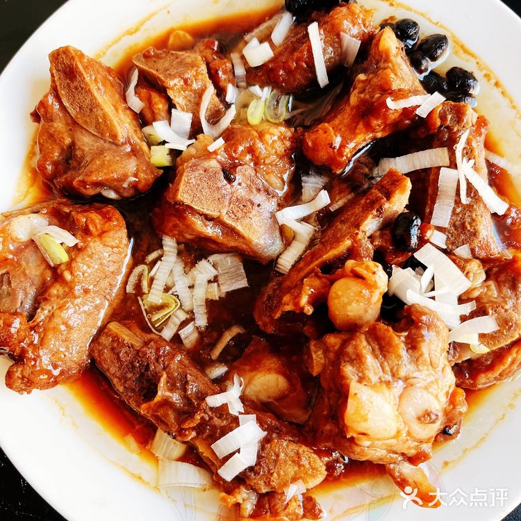 柱侯酱豉汁蒸排骨