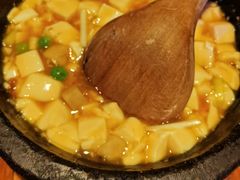 石锅鸡汤豆腐-绿茶餐厅(光谷世界城步行街店)