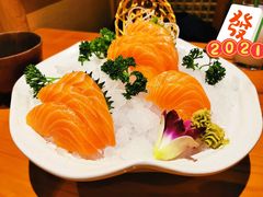 三文鱼刺身-有喜屋·烧鸟·居酒屋(三钢里店)