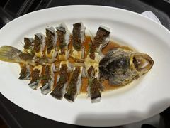 雪菜蒸黄鱼岛大黄鱼-悦海堂(金融街购物中心店)