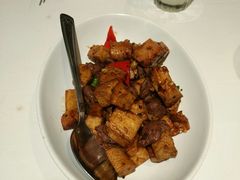 珍菌牛肉粒-汤城小厨•粤菜•靓汤(苏州街店)