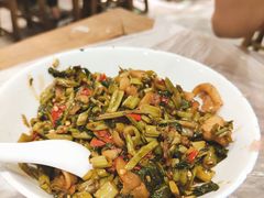 坛子空心菜炒油渣-壹盏灯(惠农店)