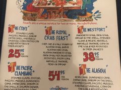 菜单-The Crab Pot Seattle