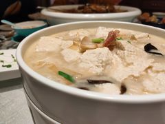 悦融榛蘑鸡汁老豆腐-悦融琥珀·京鲁菜·海味珍品(西单店)