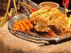 -拾光与烟火丨炭火串烧·自贡小活鲜(西村大院店)