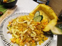 菠萝海鲜炒饭-曼谷靠山街
