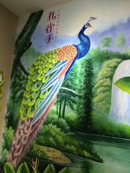-孔雀手美甲美睫护理
