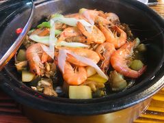 招牌鸡煲虾-蜀八婆鲍鱼鸡虾煲虾(东方广场店)