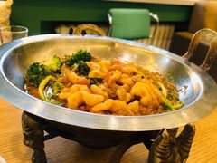 堂焗牛油蒜蓉虾-去茶去餐厅(中央大街店)