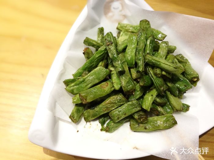 古早弄堂(欢乐海岸店)炸四季豆图片 - 第1张