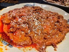 麻辣牛肉-渝大狮毛肚老火锅(普陀店)