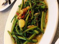 蒜头炒含羞草-建兴酒家(素里翁分店)