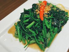 秘制虾酱炒空心菜-帕蓝·暹罗料理(大学路店)
