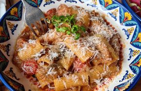 Slow-Cooked Beef Penne