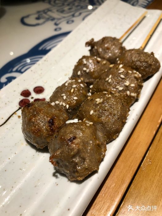 家府潮汕菜(月星环球港店)烤牛肉丸串图片