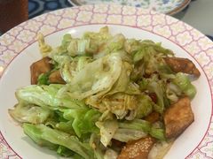 馕炒莲花白-撒拉花儿·新疆菜·清真(太阳宫店)