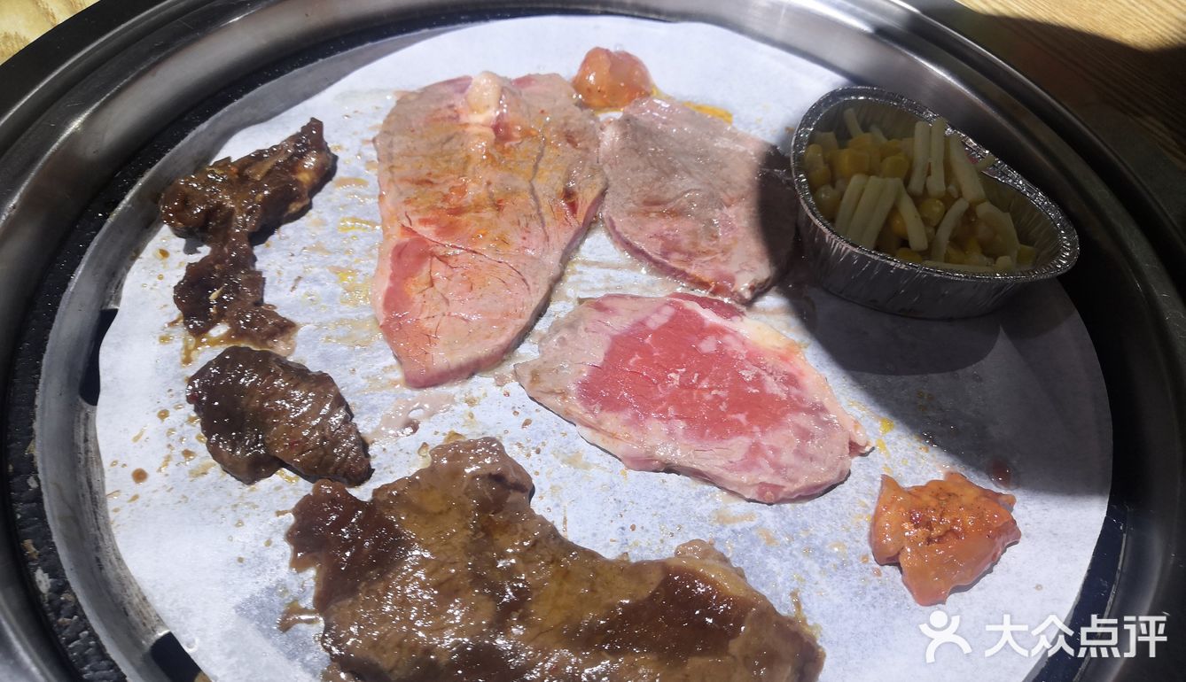 绝绝子的自助烤肉店