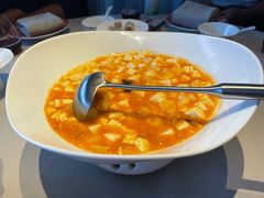 现拆蟹黄虾仁豆腐-蘇锦宴·淮扬菜烤鸭·小院(三元桥霄云路店)