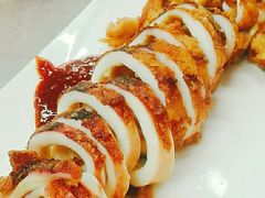烤鱿鱼-京秀缘蒸汽海鲜农家菜大馅蒸饺