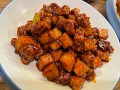杏鲍菇牛肉粒-陈傻子餐厅(世纪都会店)