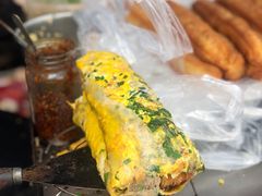 -正宗杂粮煎饼香软鸡蛋饼