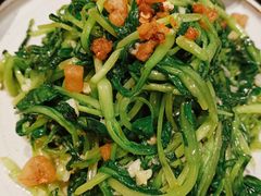 油渣鸡毛菜-兰溪小馆(东直门簋街店)