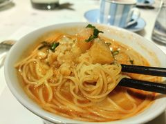夏威夷坚果汤泡天使面-傲廬·云端餐厅·深圳柏悦酒店