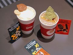 姜饼人丝绒拿铁-Seesaw Coffee(苏州中心店)