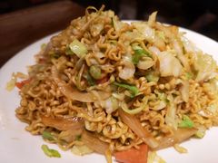 火腿炒方便面-小俩口烧烤东北菜(双井店)