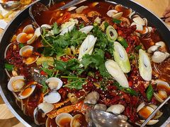 辣煮海鲜烩-德胜轩正宗顺德菜(宝安沙井会展中心店)