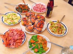 -七的湖·晚芳亭·阳澄湖农家菜·大闸蟹(莲花岛店)