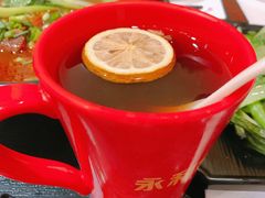 热柠檬茶-永和大王(长寿路店)