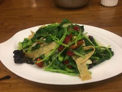 豆皮鸡毛菜-宣海荣锅贴大王·陕味小吃集(钟楼店)