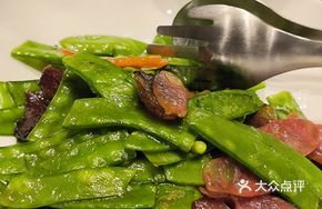 Crispy Sweet Green Bean with Preserved Meat