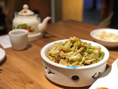 干锅有机花菜-胖老汉椒麻鸡清真新疆菜(西御街店)