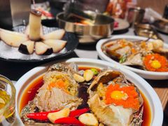 -草家酱蟹炭火烤肉店(珲春南路一店)