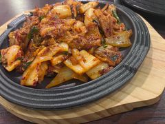 炭烤泡菜五花肉-韩鼎丰·韩国料理(林奥店)