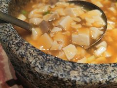 石锅鸡汤豆腐-绿茶餐厅(二七万达店)
