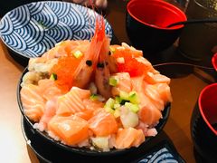 三文鱼火山丼-魔丼屋(日月光店)
