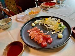三年金钱火腿配大理手撕乳扇-泓0871臻选云南菜·味庄