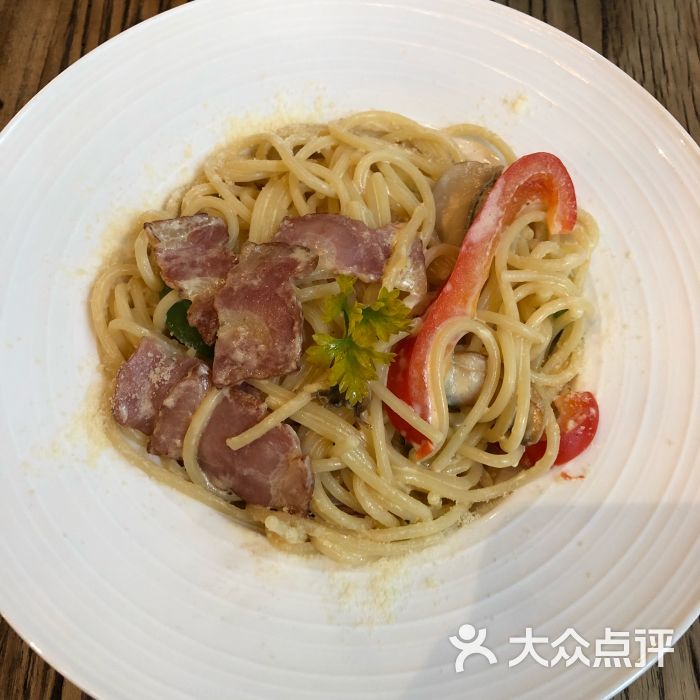 hobby lab cafe 爱好研究所奶油培根意粉图片 - 第1张