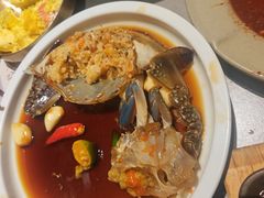 -草家酱蟹炭火烤肉店(珲春南路一店)
