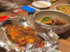 金牌锡纸鲈鱼-金掌勺锅包肉(太原万达店)