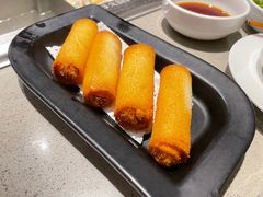 酥酥嫩嫩炸牛奶-海底捞火锅(新松江路生日主题店)