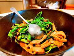大澳虾酱啫芥兰爽肉-衡山汇·高级粤菜(霄云路店)