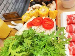 蔬菜拼盘-盛元盛居传统炭火锅(绿园店)